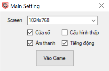 Chức năng chính của Game MU Cửu Long